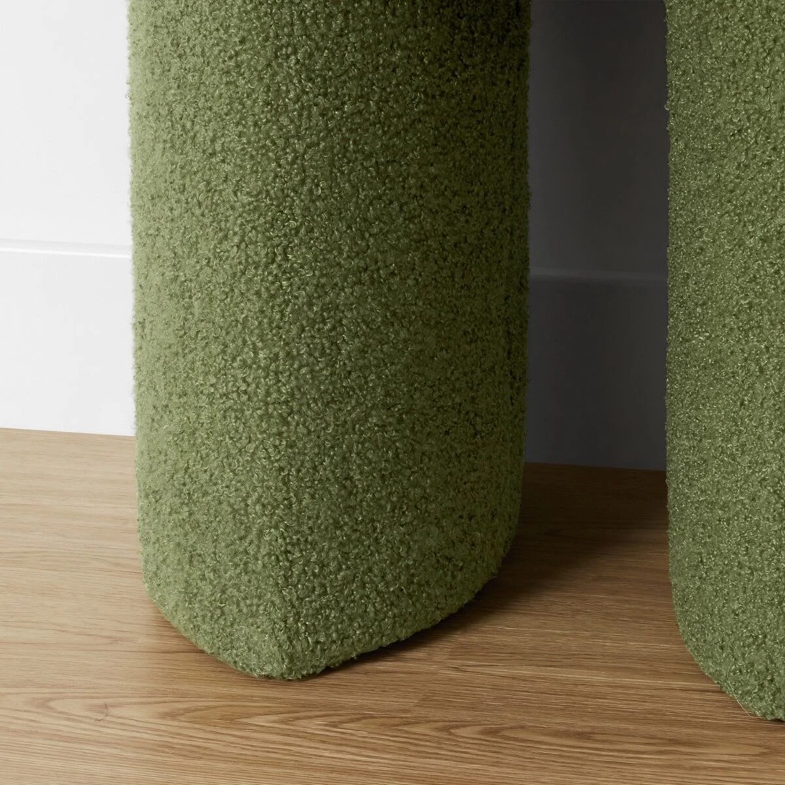 7 Boucle Ottoman - Green, 7 of 9