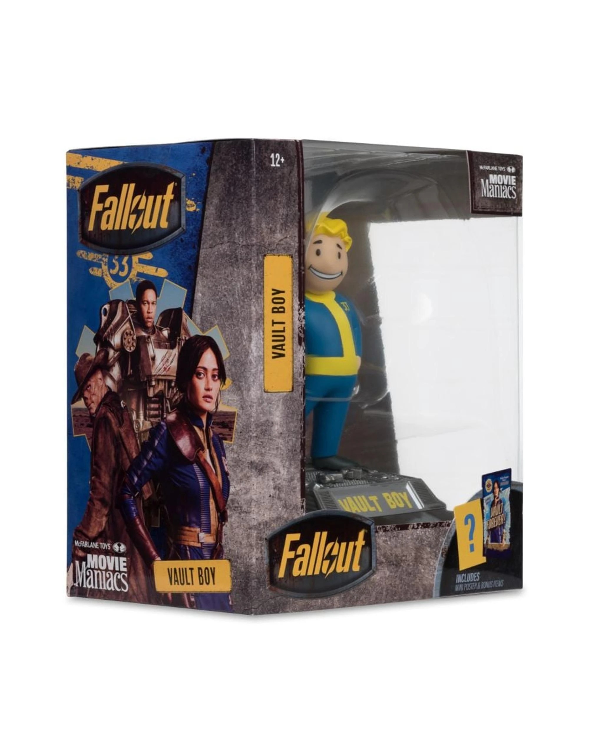 9 Movie Manics Fallout TV Season 2 Vault Boy Version 2 6 inch Posed Figure, 9 of 10