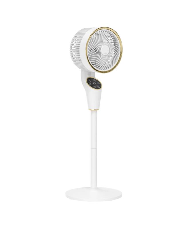 Advwin Pedestal Fan, 97cm Air Circulator Fan for Whole Room, 8-Speed 3-Mode,Remote,Adjustable He