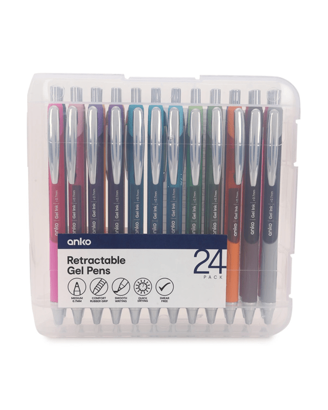 24 Pack Retractable Gel 