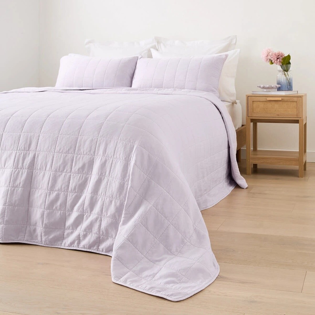 2 Hayden Coverlet Set - Queen/King Bed, Lilac, 2 of 7