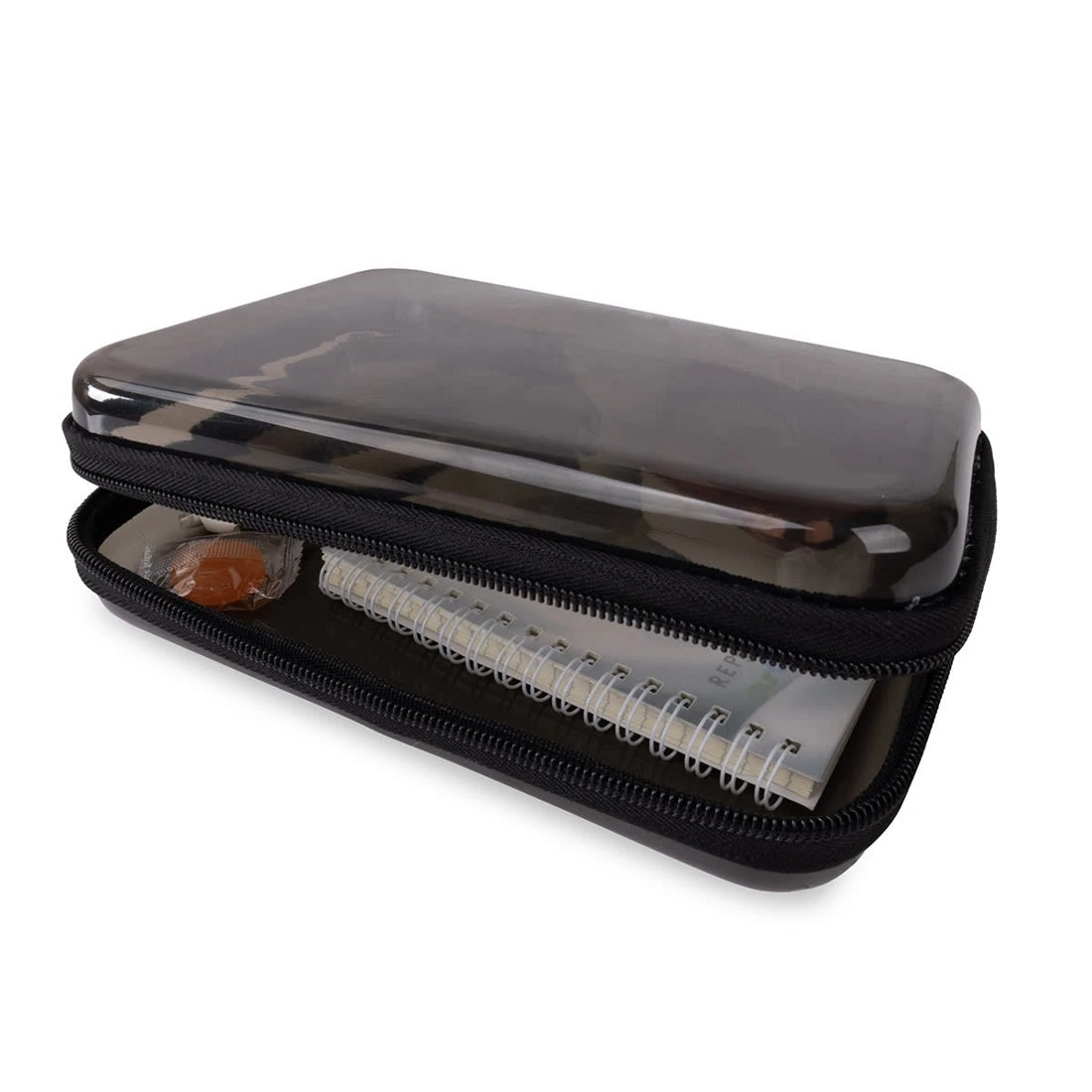 7 2 Pack Clear Packing Cubes - Black, 7 of 8