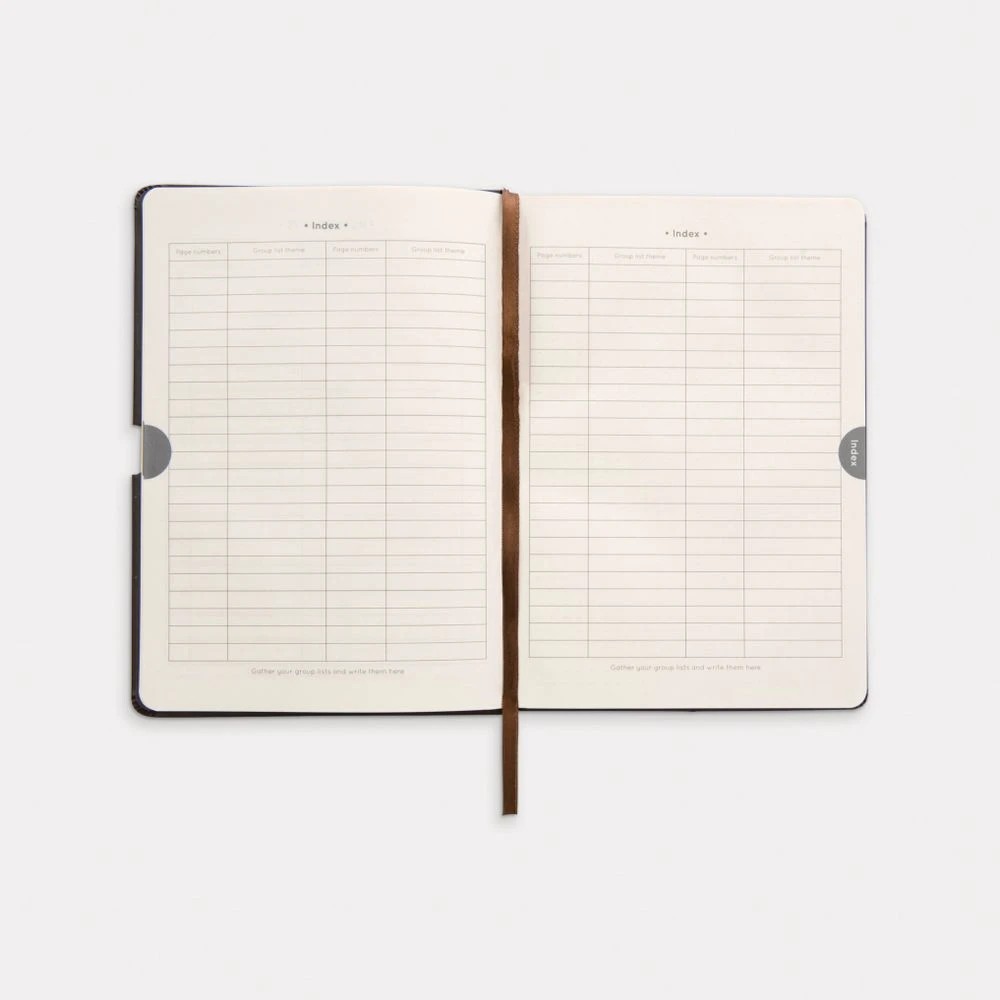 5 Otto A5 The Dot Journal Brown, 5 of 8