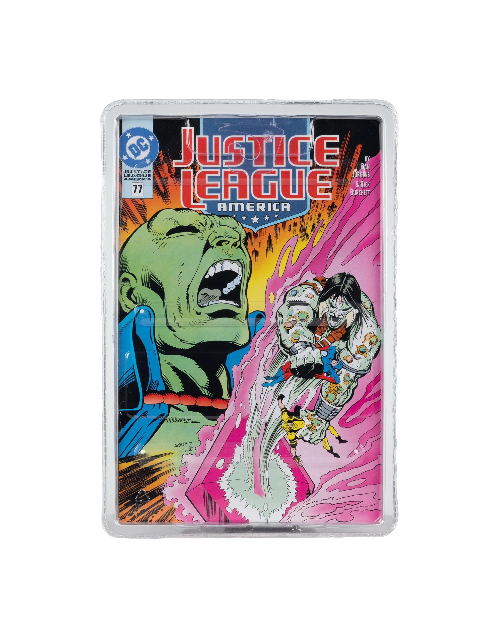 9 DC Direct Page Punchers Justice League #77 Bloodwynd Red Platinum Edition 7 inch Figure with Comic, 9 of 9