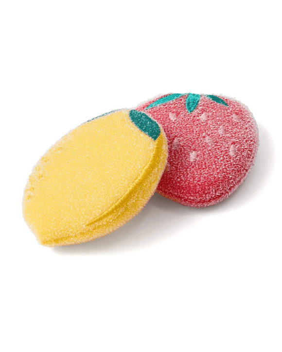 2 Pack Fruit Sponges