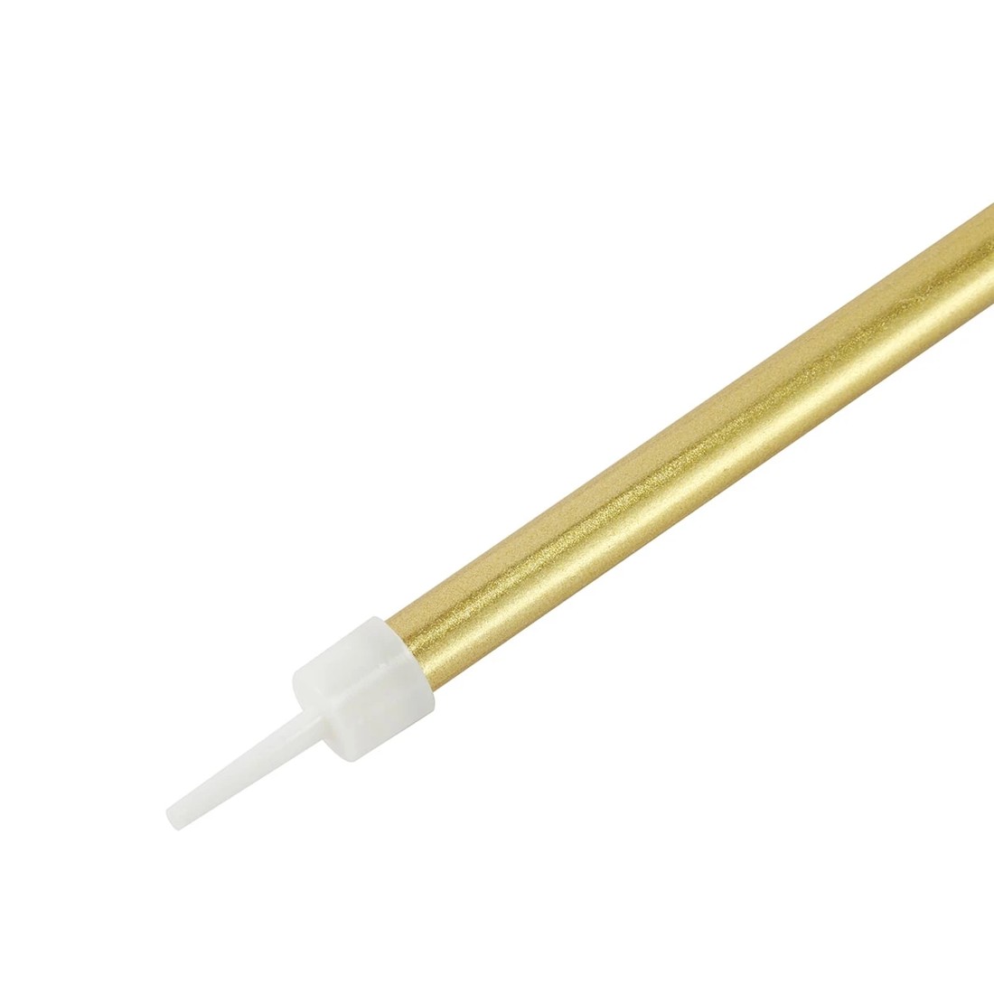 8 12 Pack Tall Gold Look & Silver Candles, 8 of 9