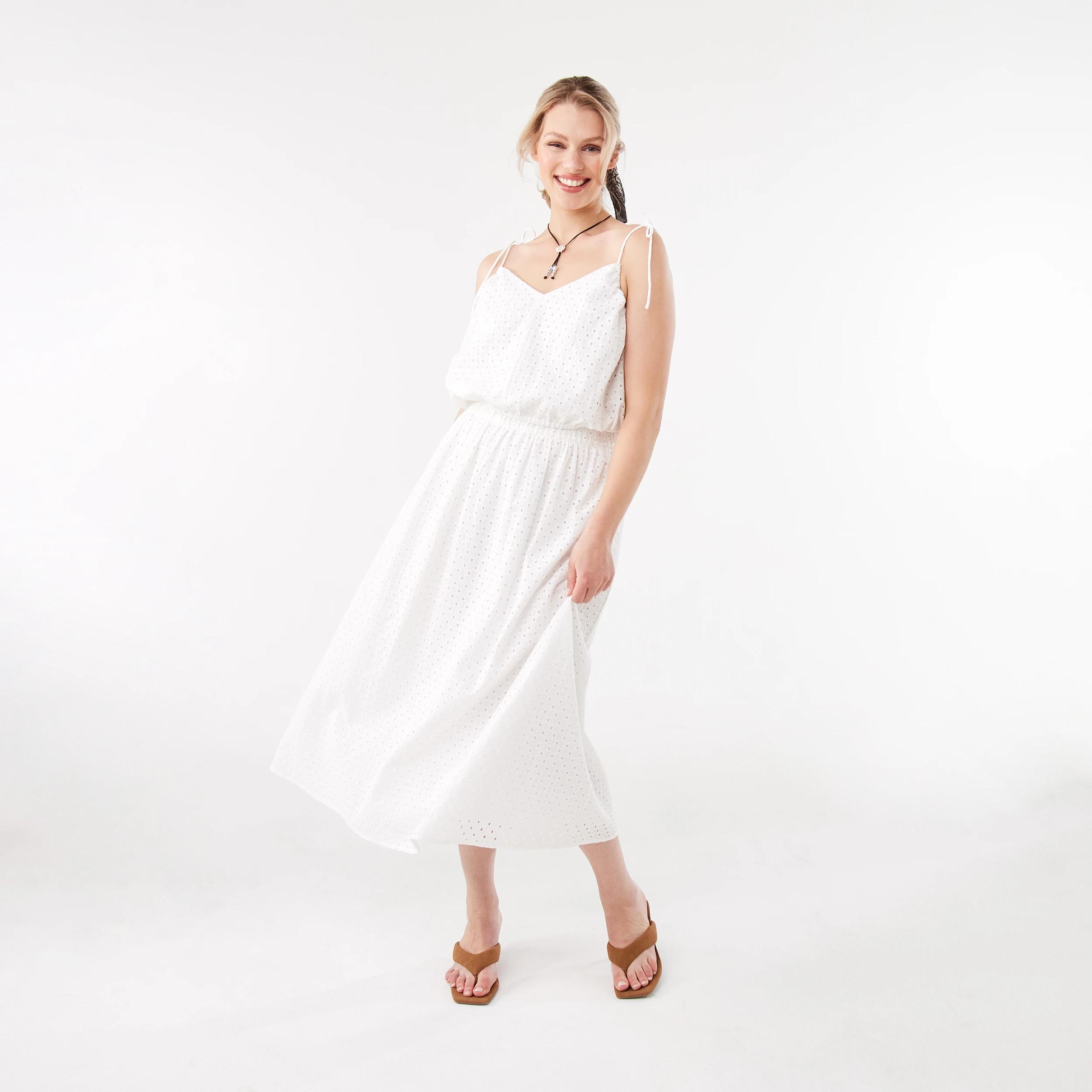 2 Broderie Maxi Skirt White, 2 of 7