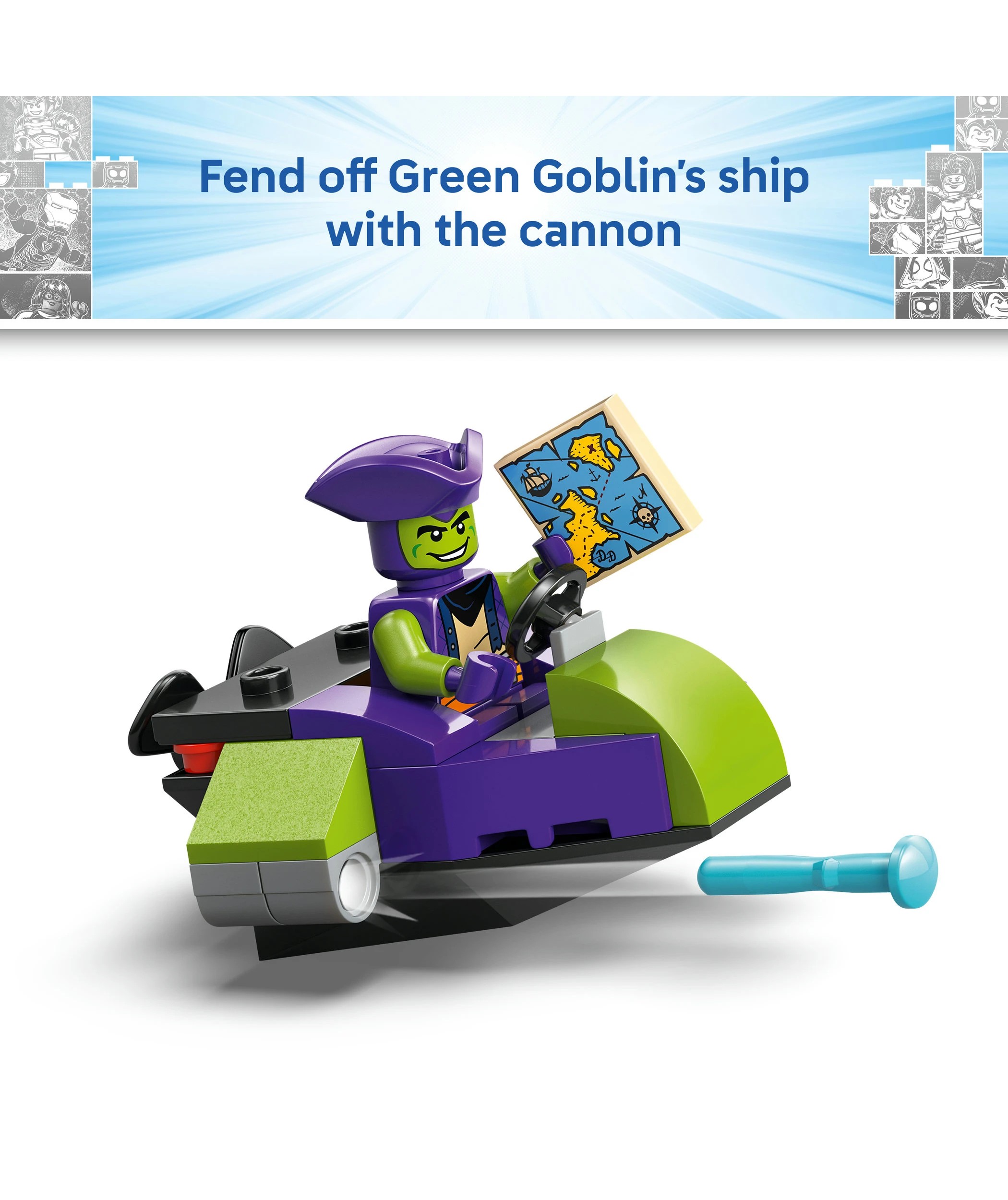 6 LEGO Spidey Team Spidey Pirate Ship 11208, 6 of 10