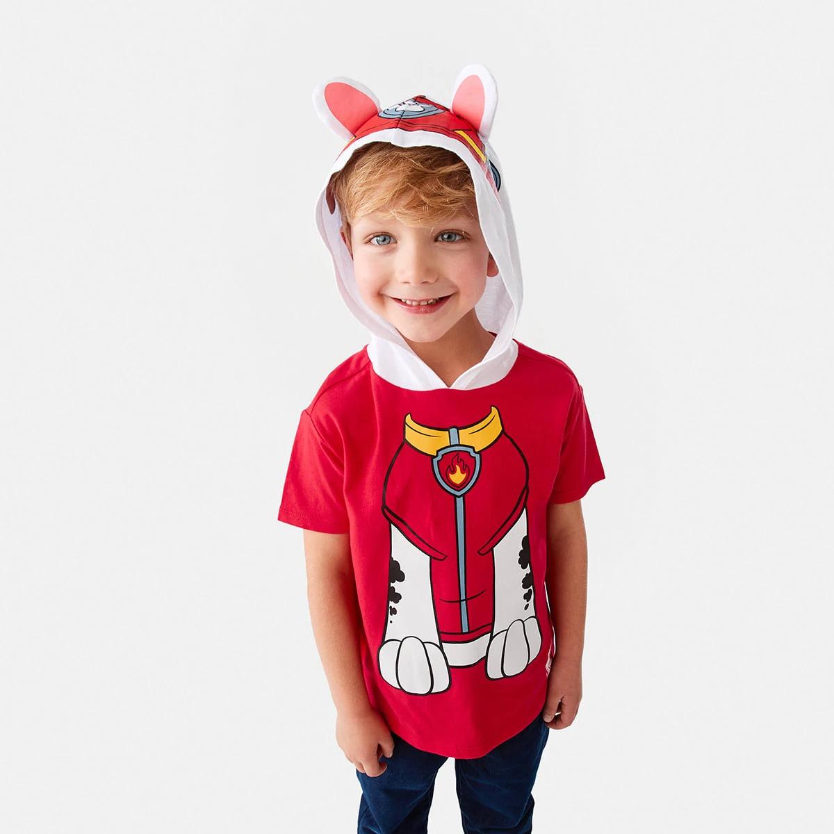 1 PAW Patrol License Hooded Print T-shirt Pawpatrol, 1 of 10