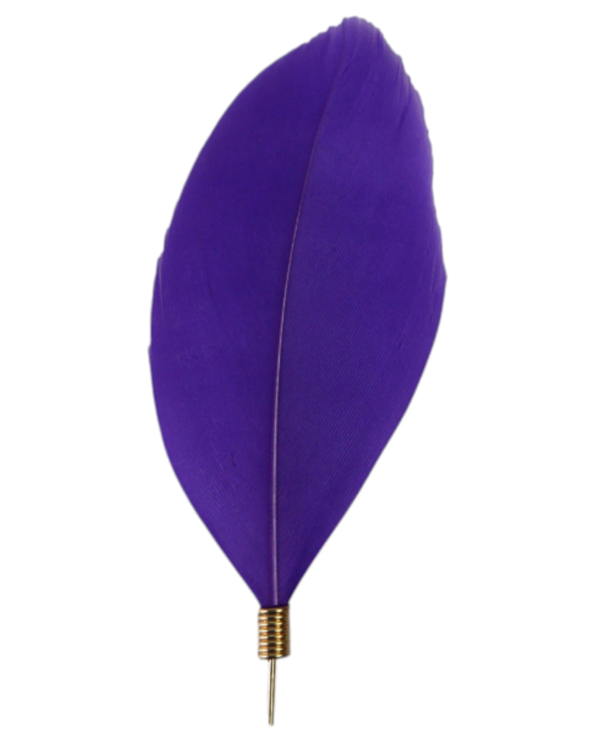 3 Zasel Womens Purple Feather Suit Blazer Jacket Lapel Pin - Multi, 3 of 3