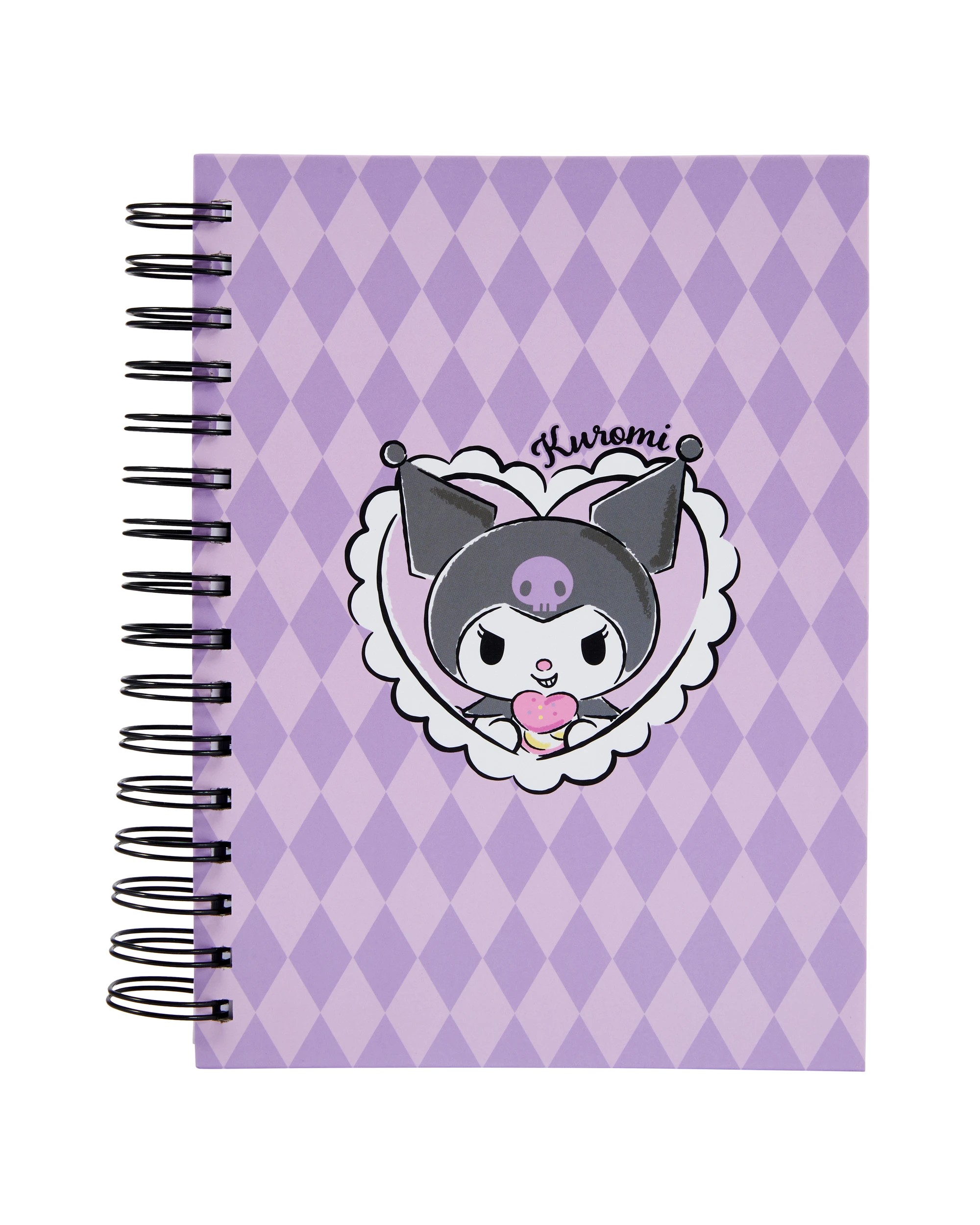 1 Kuromi Spiral Notebook, 1 of 4