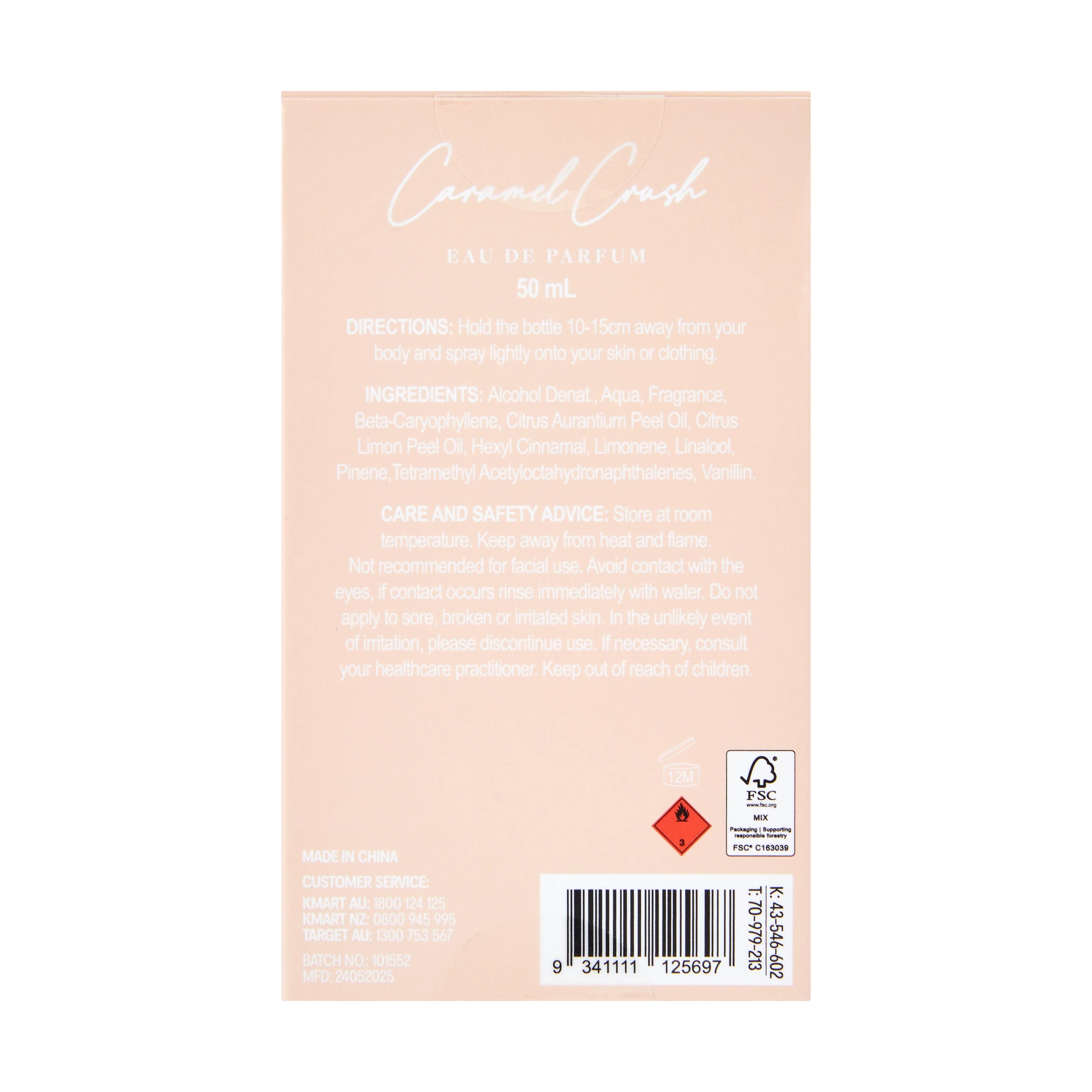 6 OXX Fragrance Caramel Crush Eau De Parfum 50ml, 6 of 6
