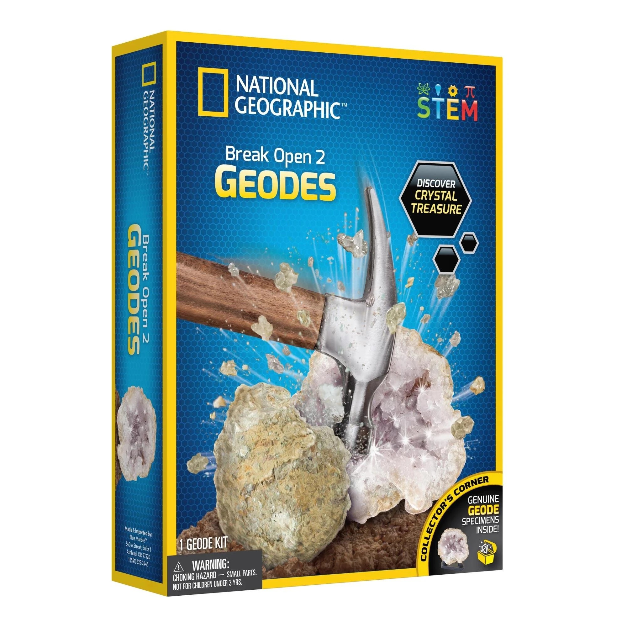 1 National Geographic Break Open 2 Geodes Kit - Multi, 1 of 5