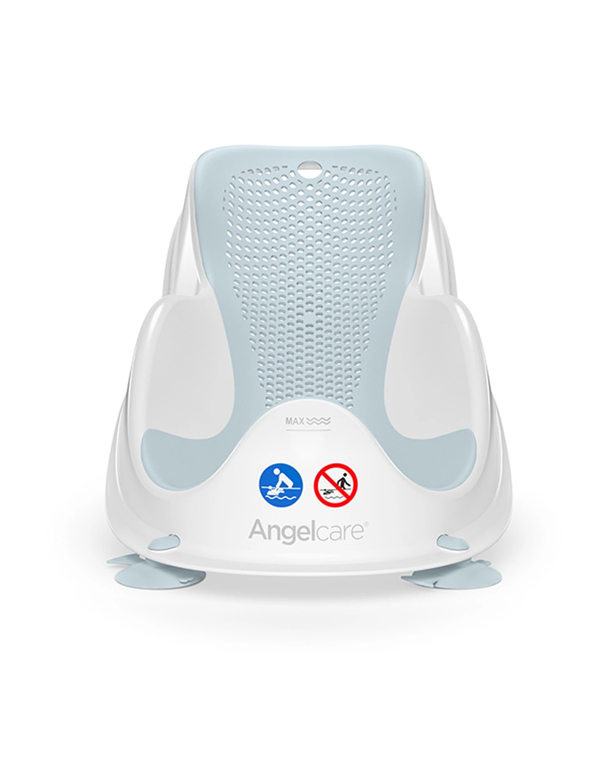 3 Angelcare Baby Bath Support Seat Ergonomic Safety Fit 0-6 Months 9kg Max. - Blue, 3 of 7