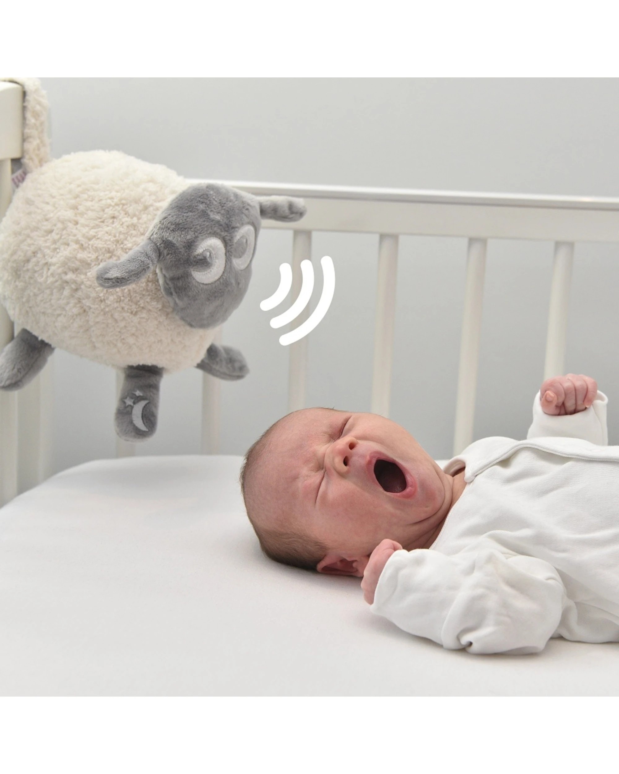 2 Sweet Dreamers Ewan The Sheep Deluxe Plush Baby Toddler Toy Soft Cuddly Sheep - Grey, 2 of 2