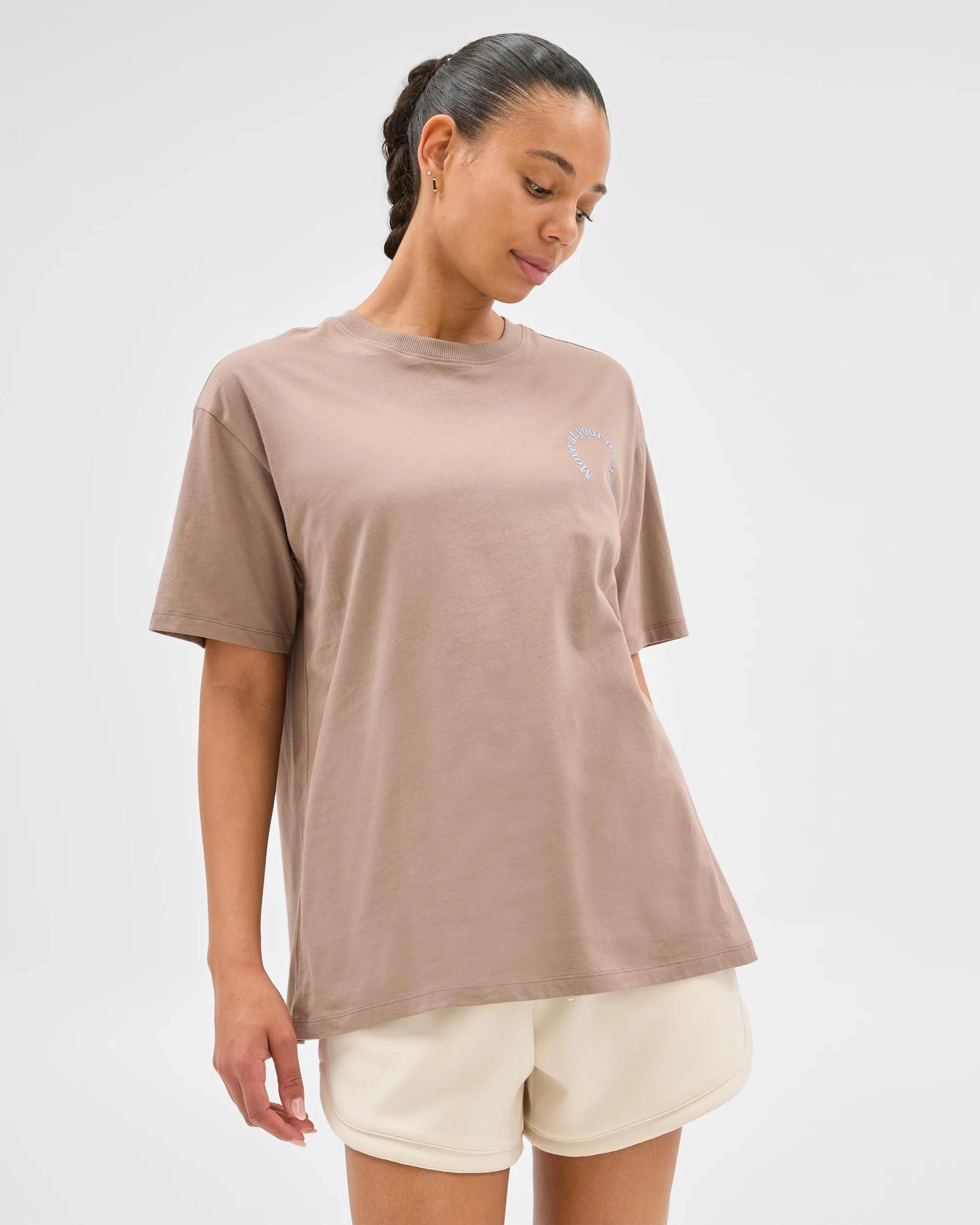 3 Target Active Australian Cotton Oversized Jersey T-shirt MOVE AT YOUR OWN PACE, 3 of 6