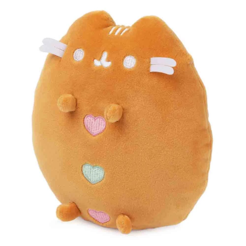 3 Pusheen - Holiday Squisheen, 'Gingerbread' Plush, Orange, 15cm (Height) - Orange, 3 of 5