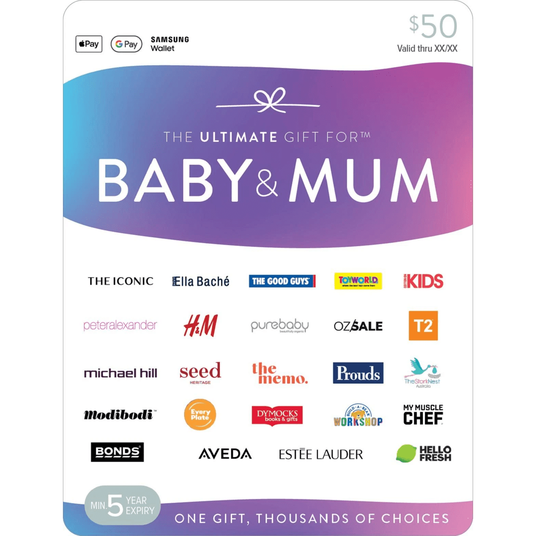 1 The Ultimate Baby & Mum $50 Gift Card, 1 of 1