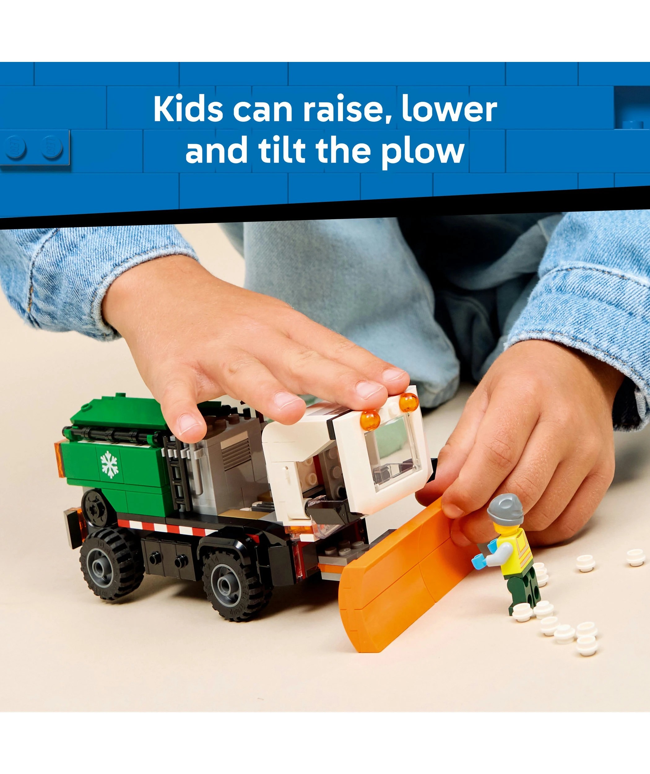 4 LEGO® City Snowplough 60490 - Multi, 4 of 10
