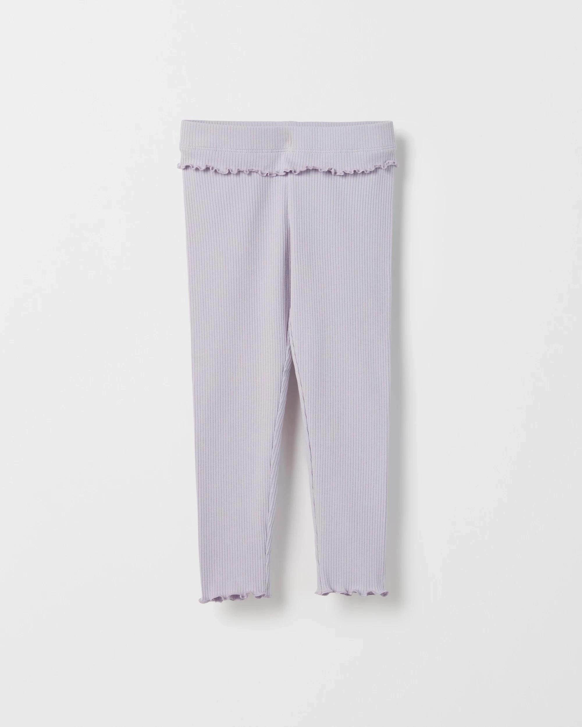 4 Target Kids Australian Cotton 3 Pack Leggings PURPLE BERRY MULTI, 4 of 5