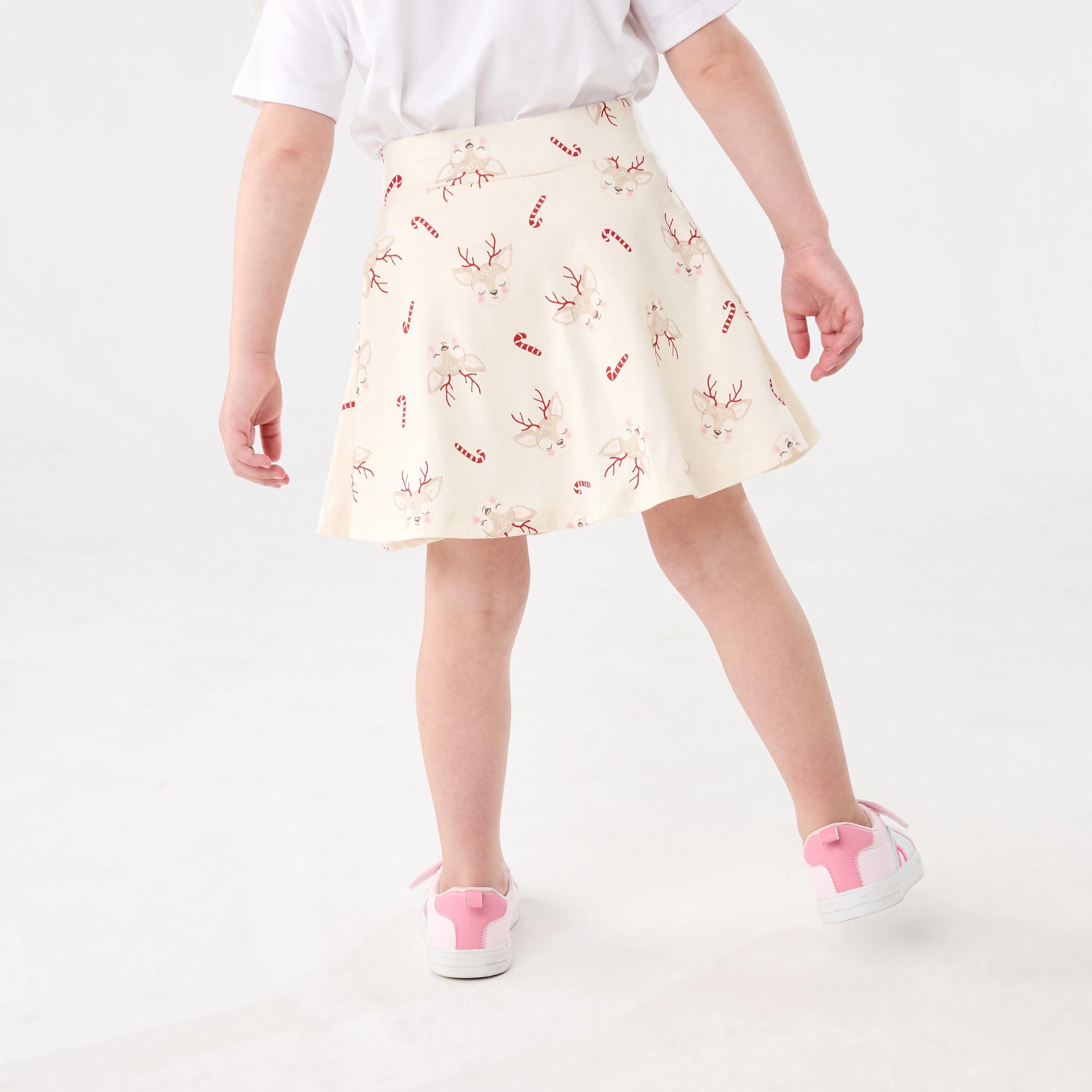 2 Christmas Printed Skort Bge Doe, 2 of 7