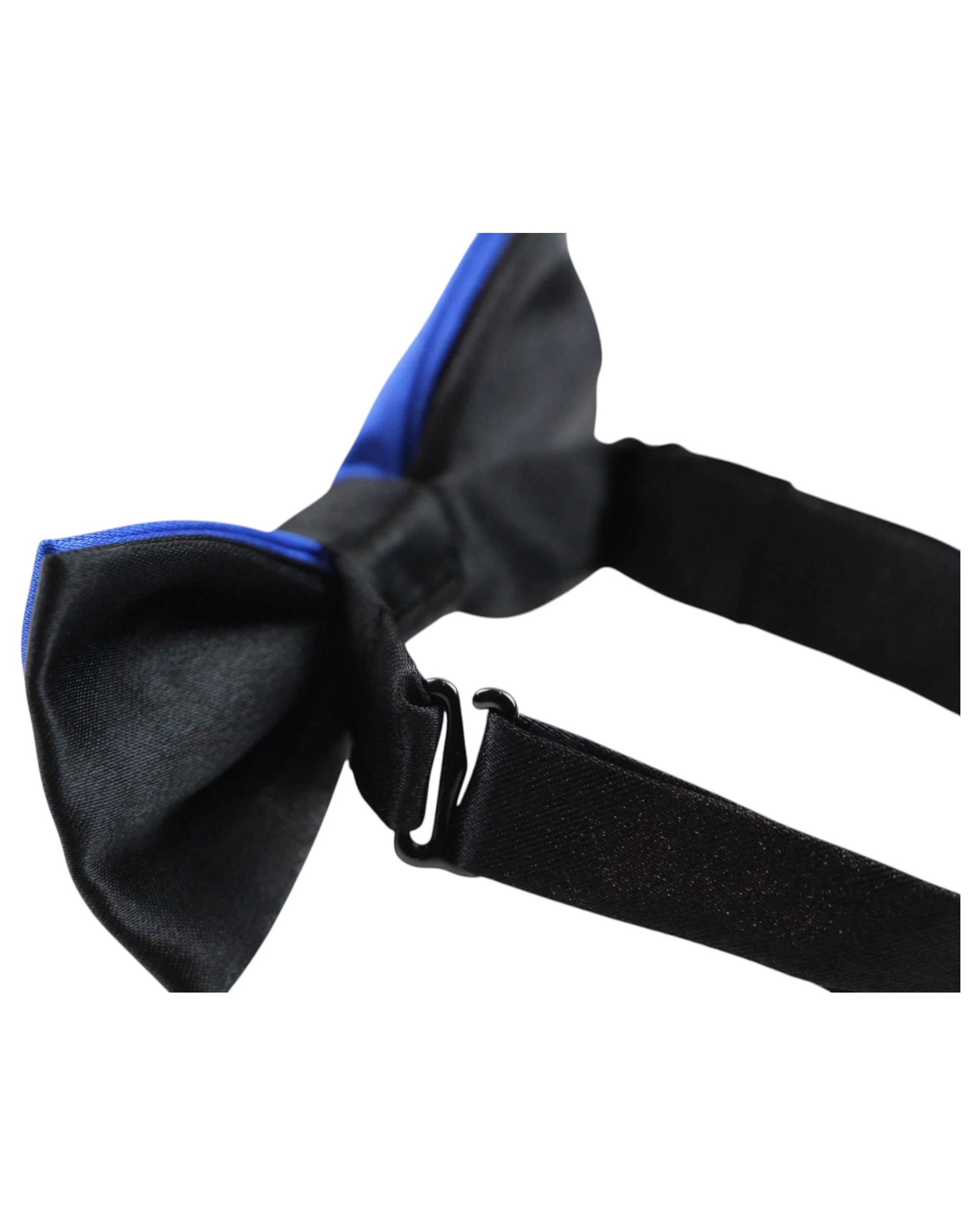 2 Zasel Boys Blue Two Tone Layer Bow Tie - Multi - Multi, 2 of 3