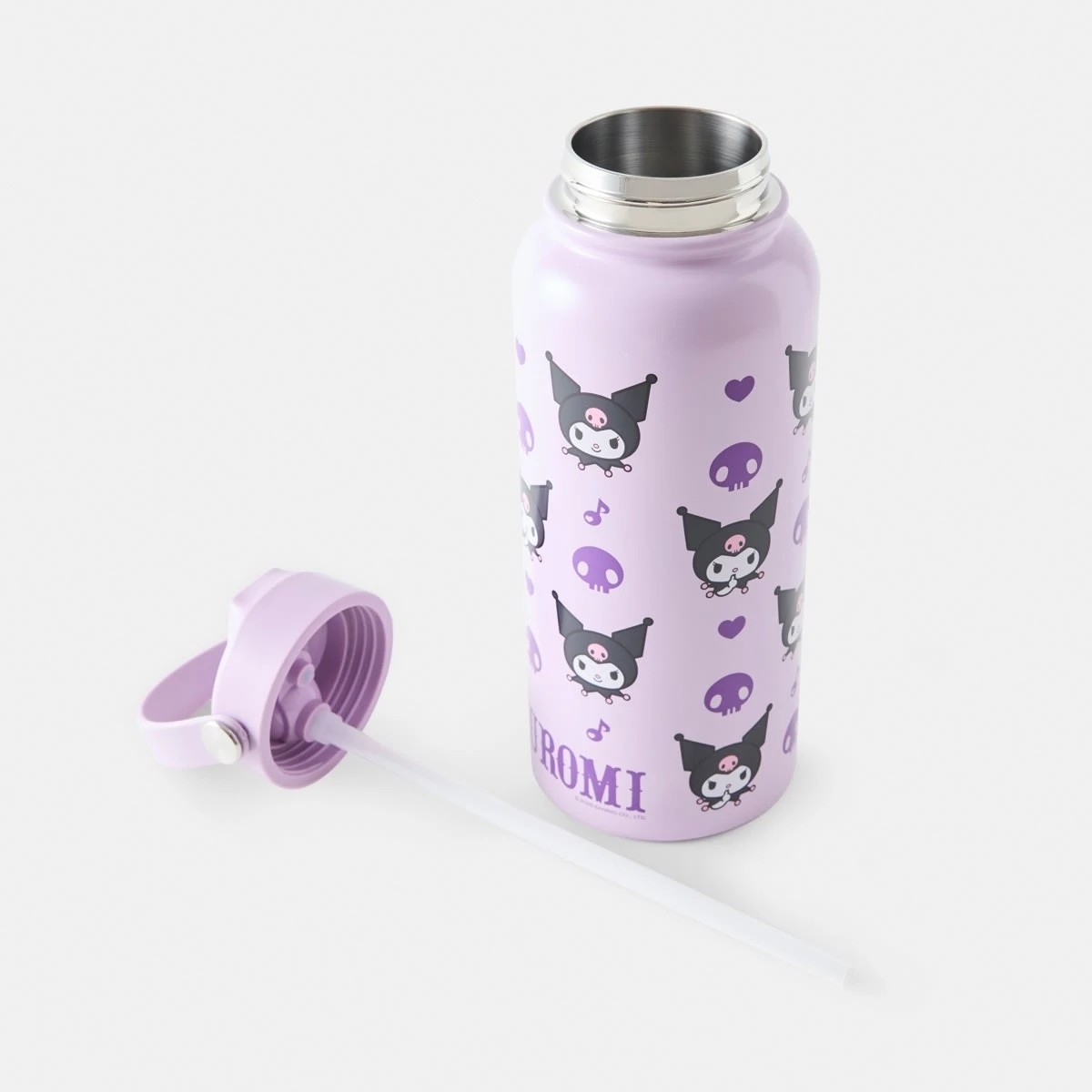 4 946ml Kuromi Cylinder Drink Bottle, 4 of 5