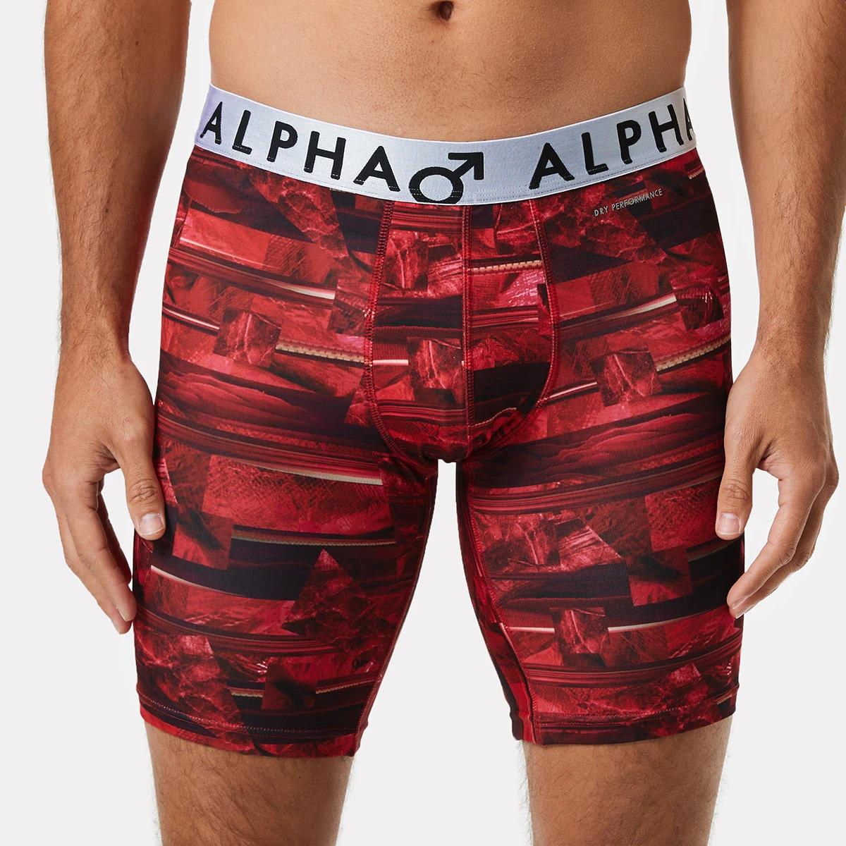 1 Long Sports Trunks Red Chaos, 1 of 5