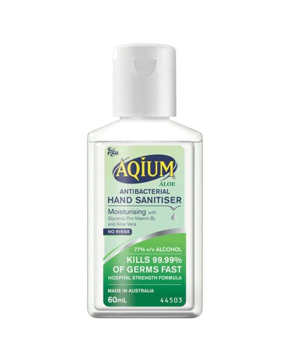 Ego Aqium Aloe Antibacterial Hand Sanitiser 60ml