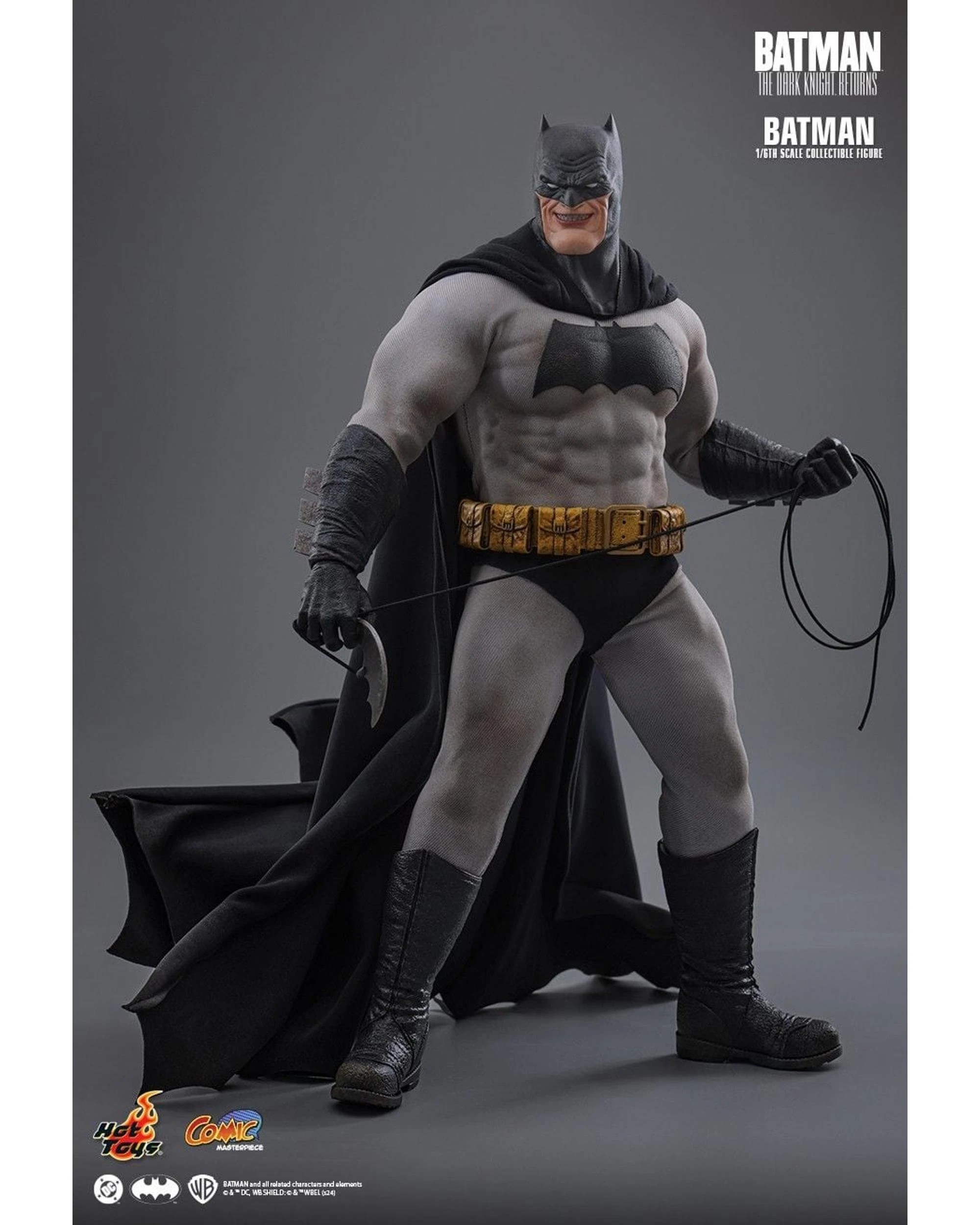 3 Hot Toys Batman: The Dark Knight Returns Batman 1:6 Scale 12 inch Figure, 3 of 8