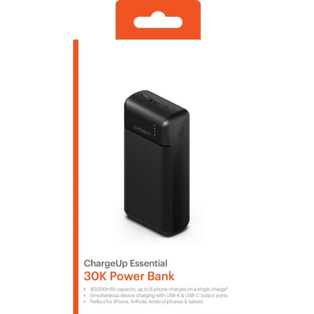 5 Cygnett ChargeUp Essential 30K Powerbank Black, 5 of 6