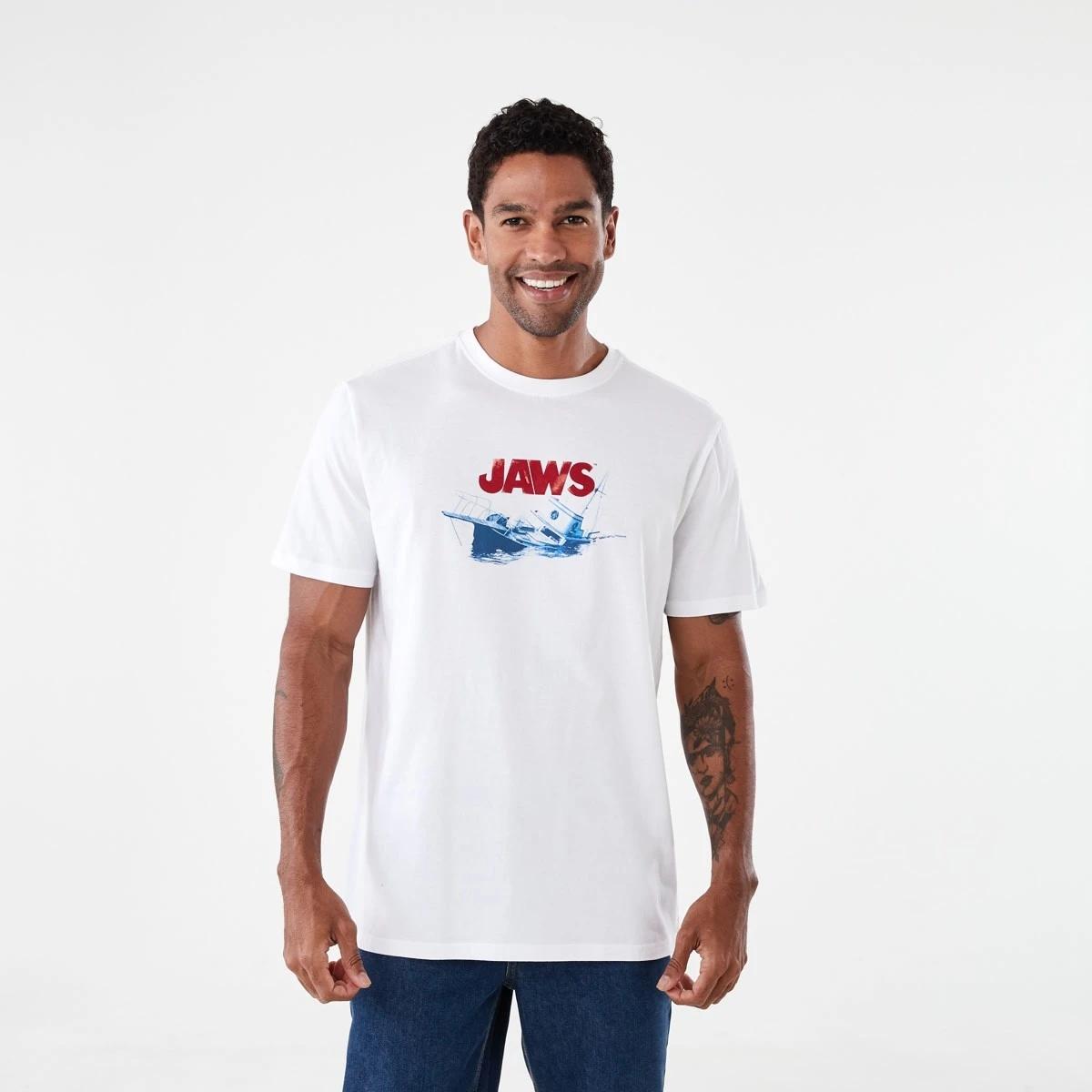 1 Jaws License T-shirt White, 1 of 6