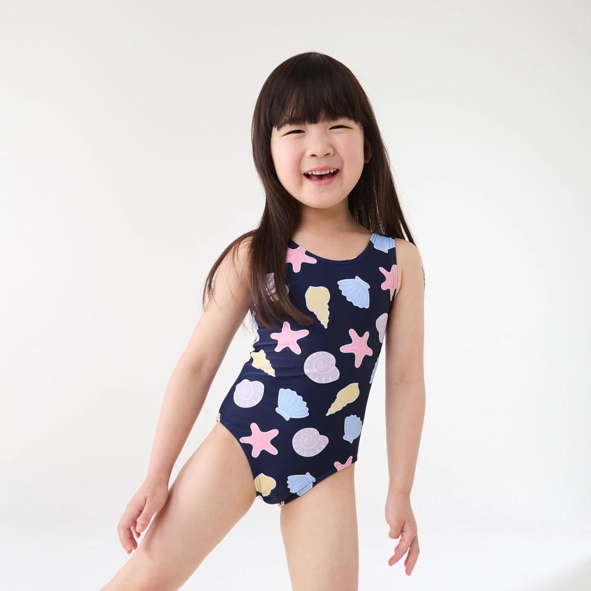 1 One Piece Swimsuit SEA SHELL DEEP INDIGO, 1 of 8