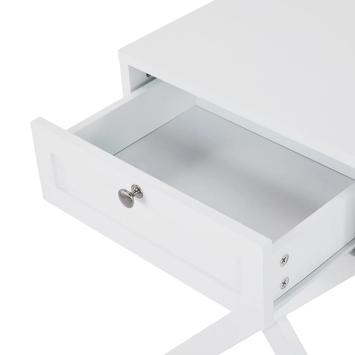 7 Hamptons Bedside Table with Drawer, 7 of 10