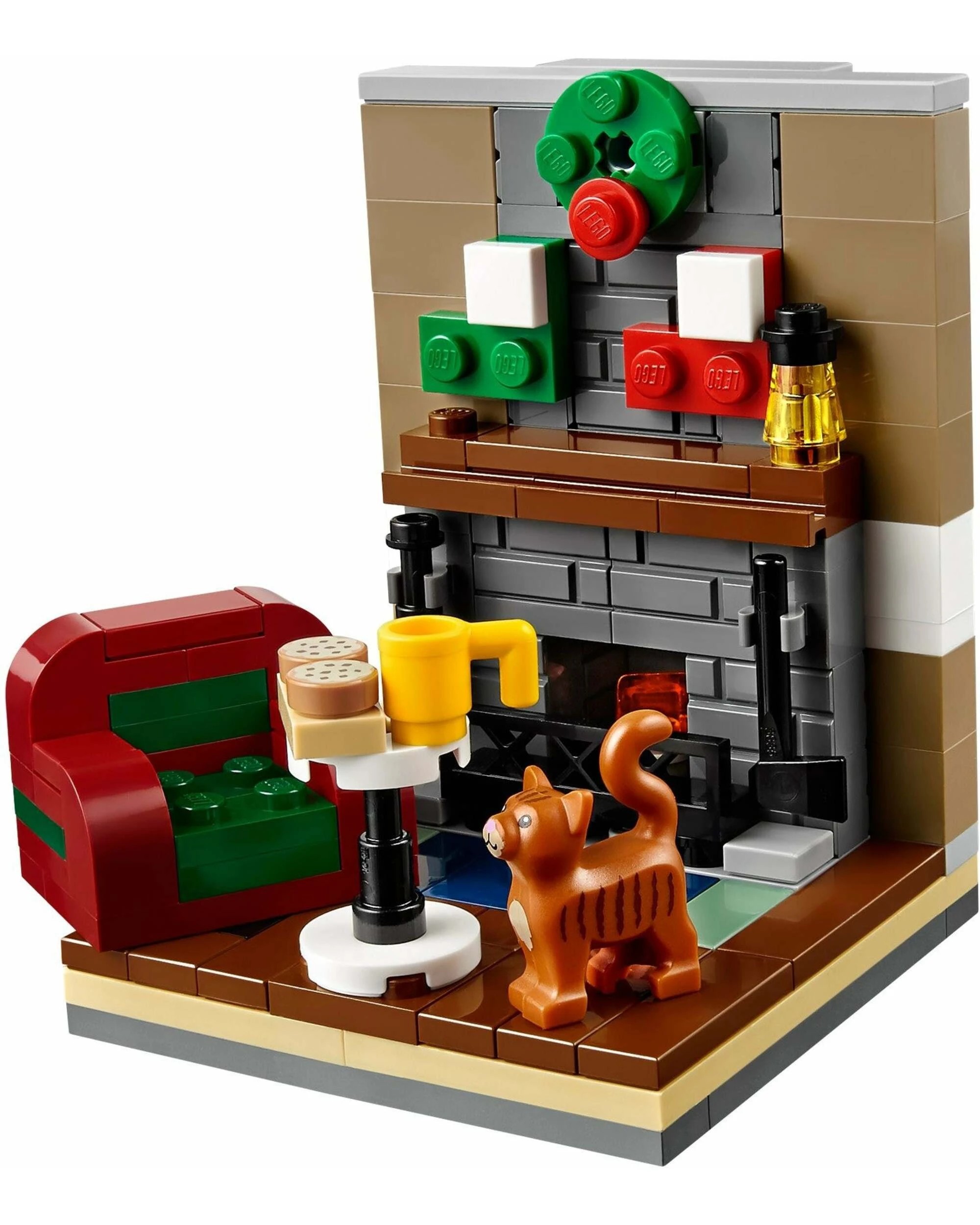 2 LEGO 40125 Santa's Visit Christmas Living Room Set, 2 of 4
