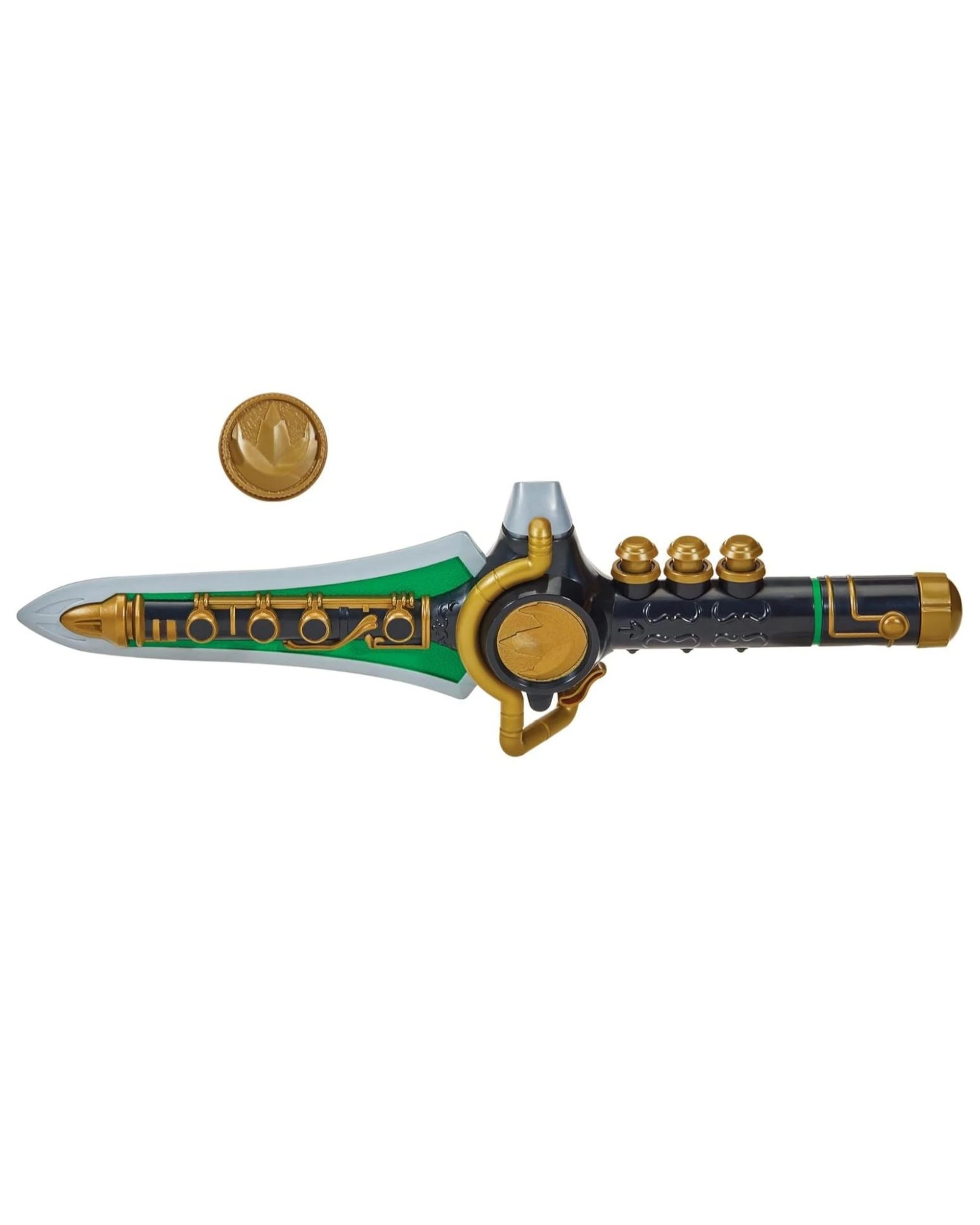 4 Power Rangers Re-Ignition Role Play Dragon Dagger with Dragonzord Power Coin, 4 of 7