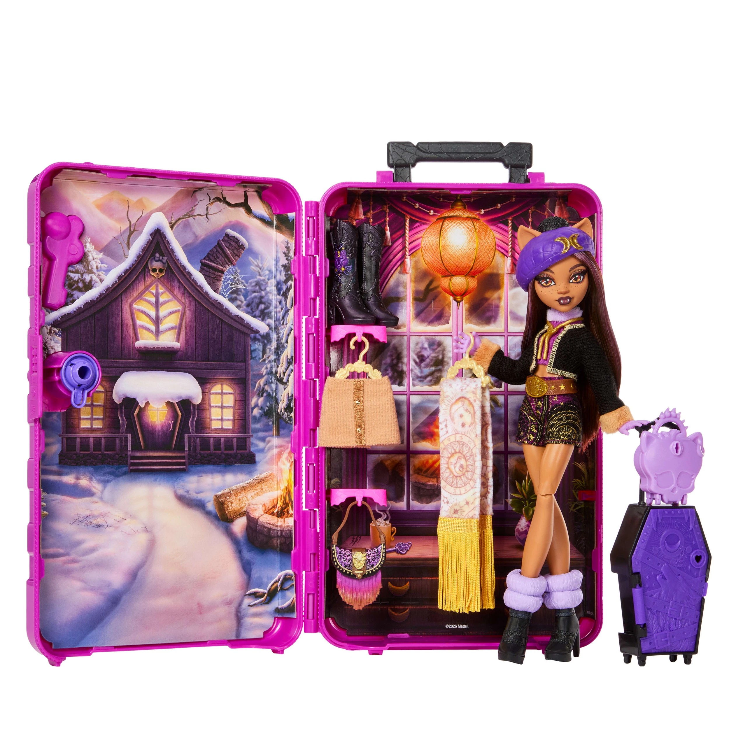 5 22 Piece ​Monster High Skulltimate Secrets Clawdeen Wolf Doll and Accessories Set, 5 of 7