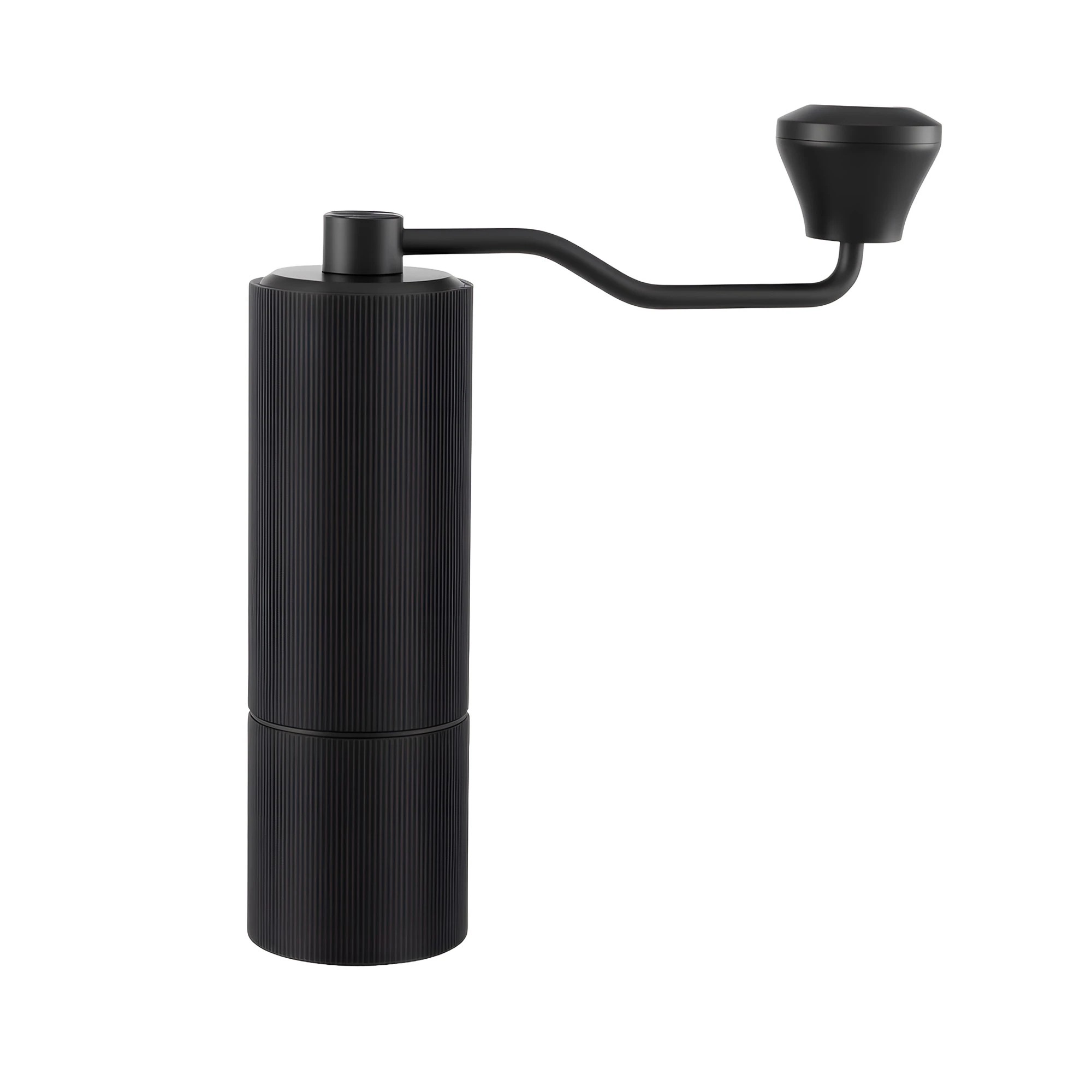 3 Devanti Manual Coffee Grinder with 24 Precise Settings Portable Hand Bean Burr Mill with Brush - Grey, 3 of 8