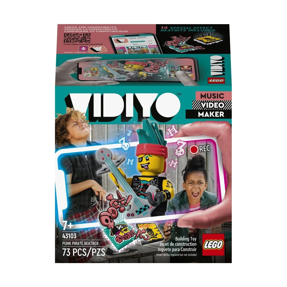 1 LEGO VIDIYO Punk Pirate BeatBox 43103, 1 of 10