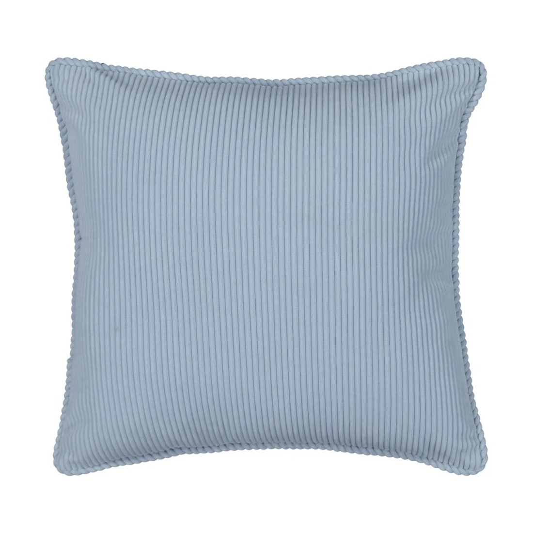 1 43cm Corduroy Cushion - Blue, 1 of 6