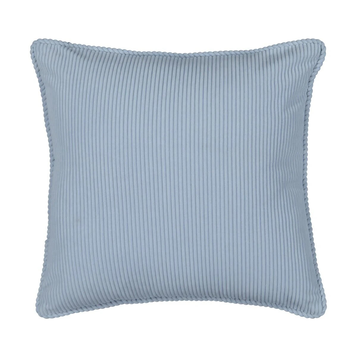 1 43cm Corduroy Cushion - Blue, 1 of 6