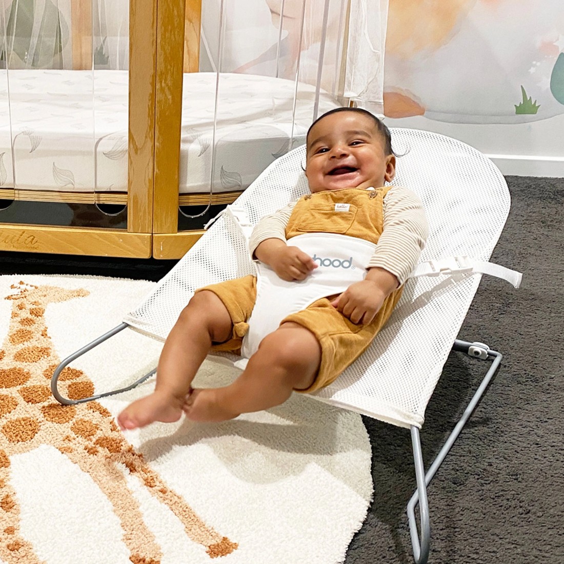 3 Safety Mesh Bouncer Toasted Almond, 3 of 3