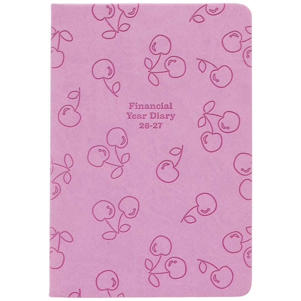 2 J.Burrows A5 Week-To-View Embossed Diary FY26/27 Pink, 2 of 6