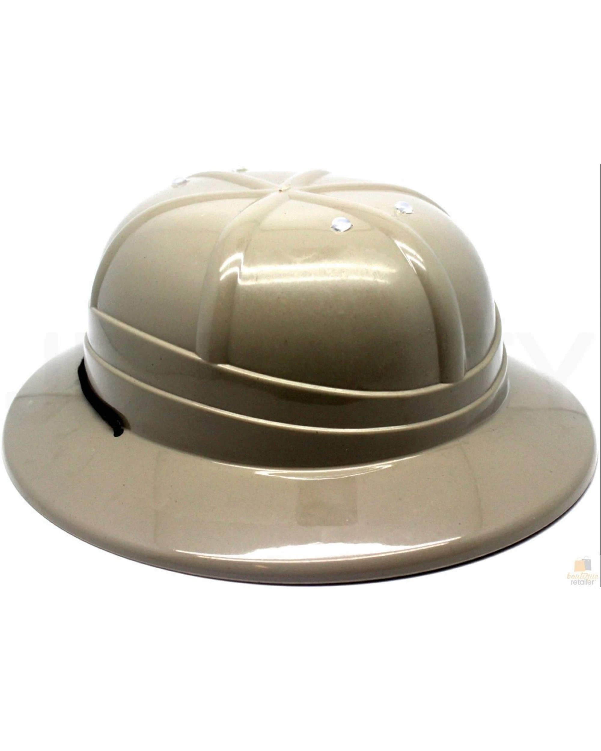 2 BR Costumes Pith Helmet for Camping and Jungle Adventures, 2 of 4