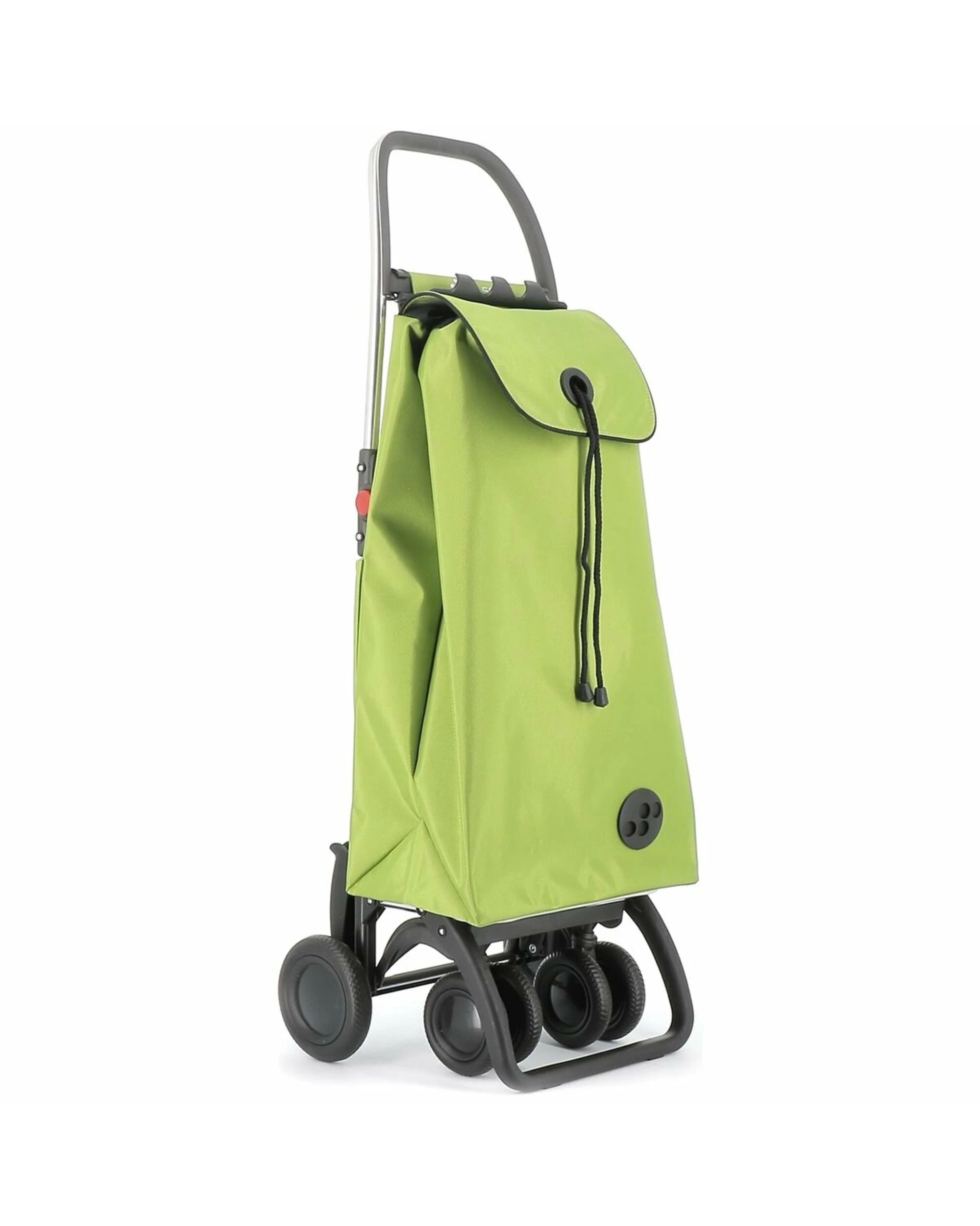 1 Rolser IMax MF 4 Wheel 2 Swivelling Trolley Lime, 1 of 5