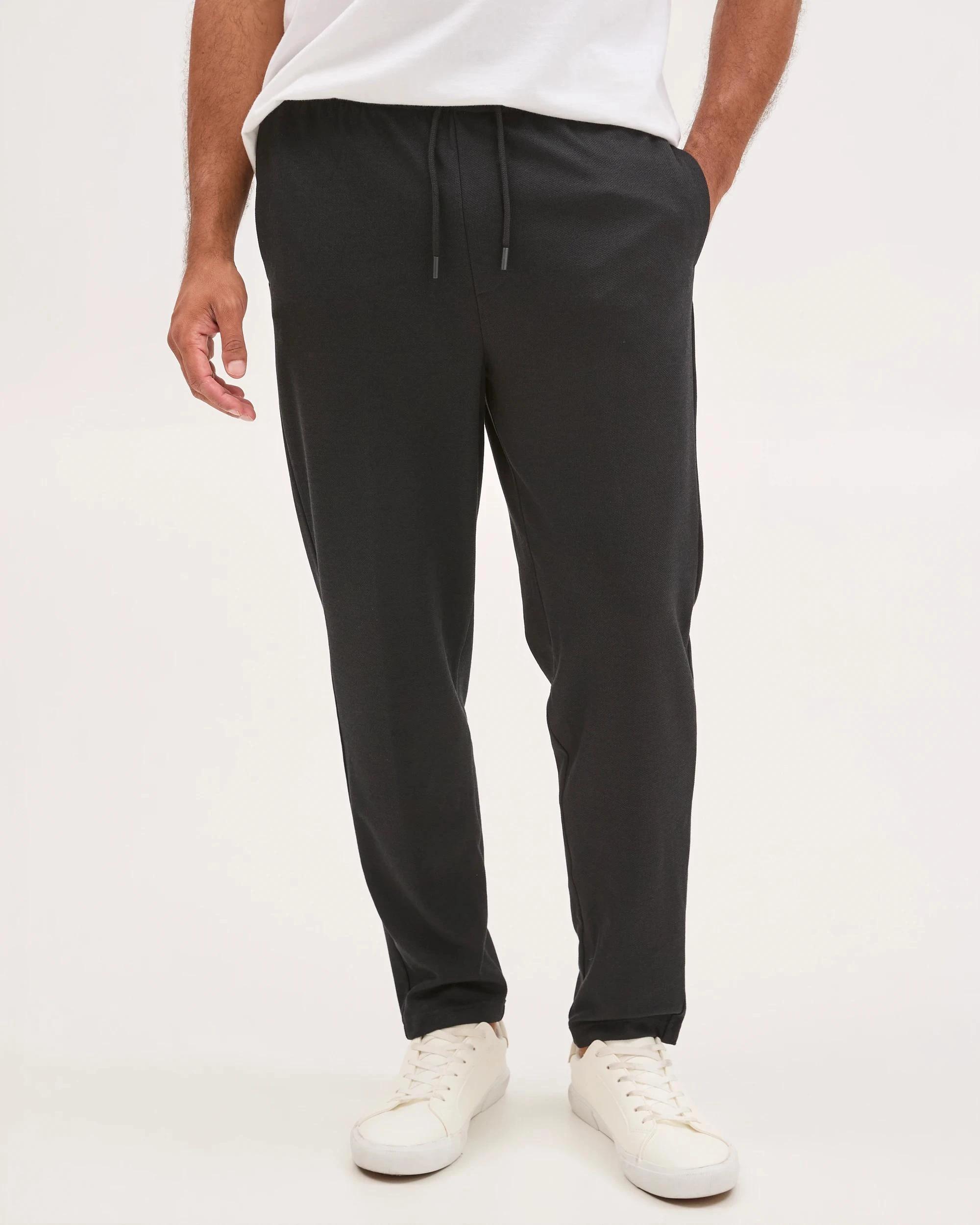 4 Target Man Textured Knit Pants BLACK, 4 of 6