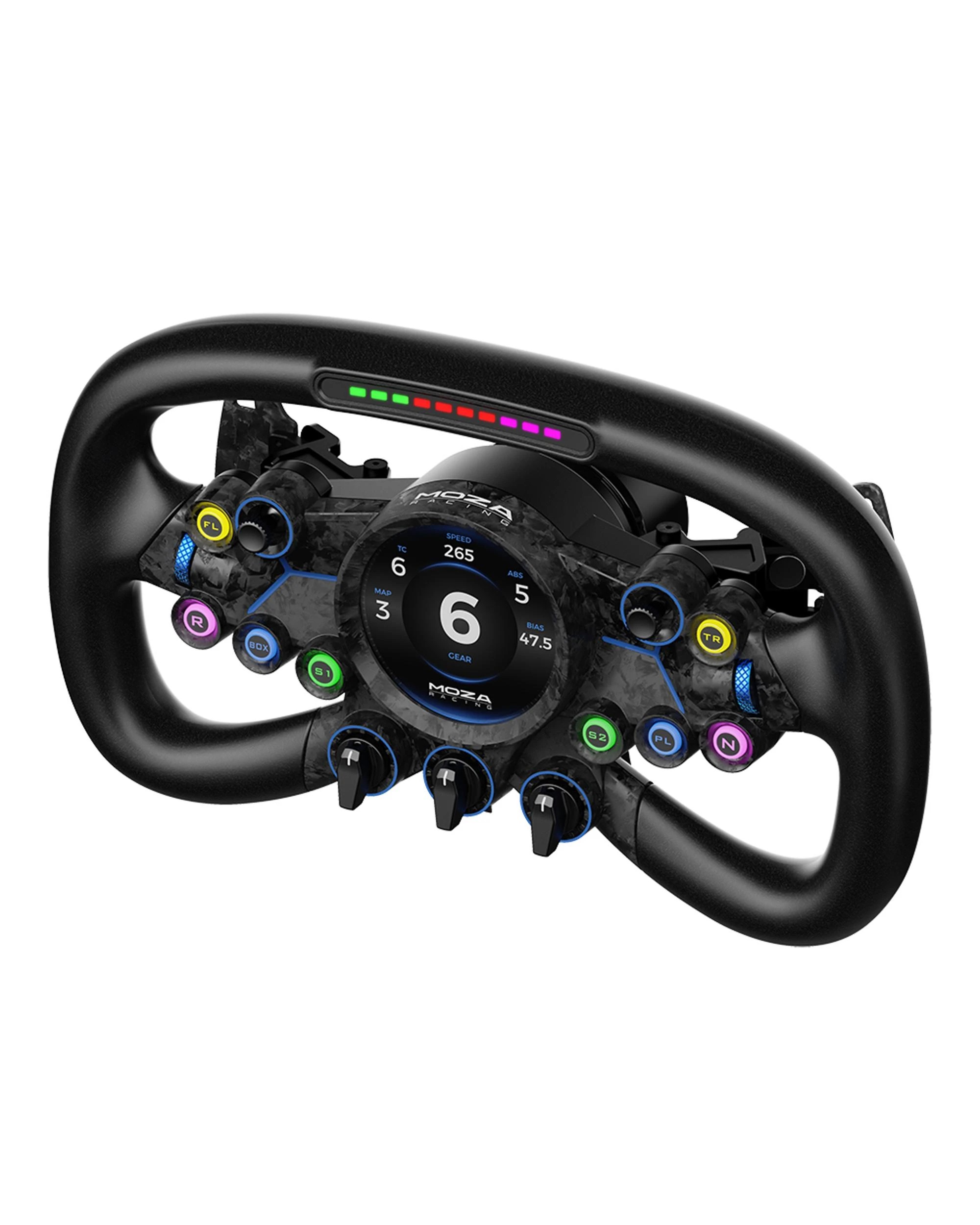 4 Moza Racing Vision GS Racing Wheel - Black, 4 of 5