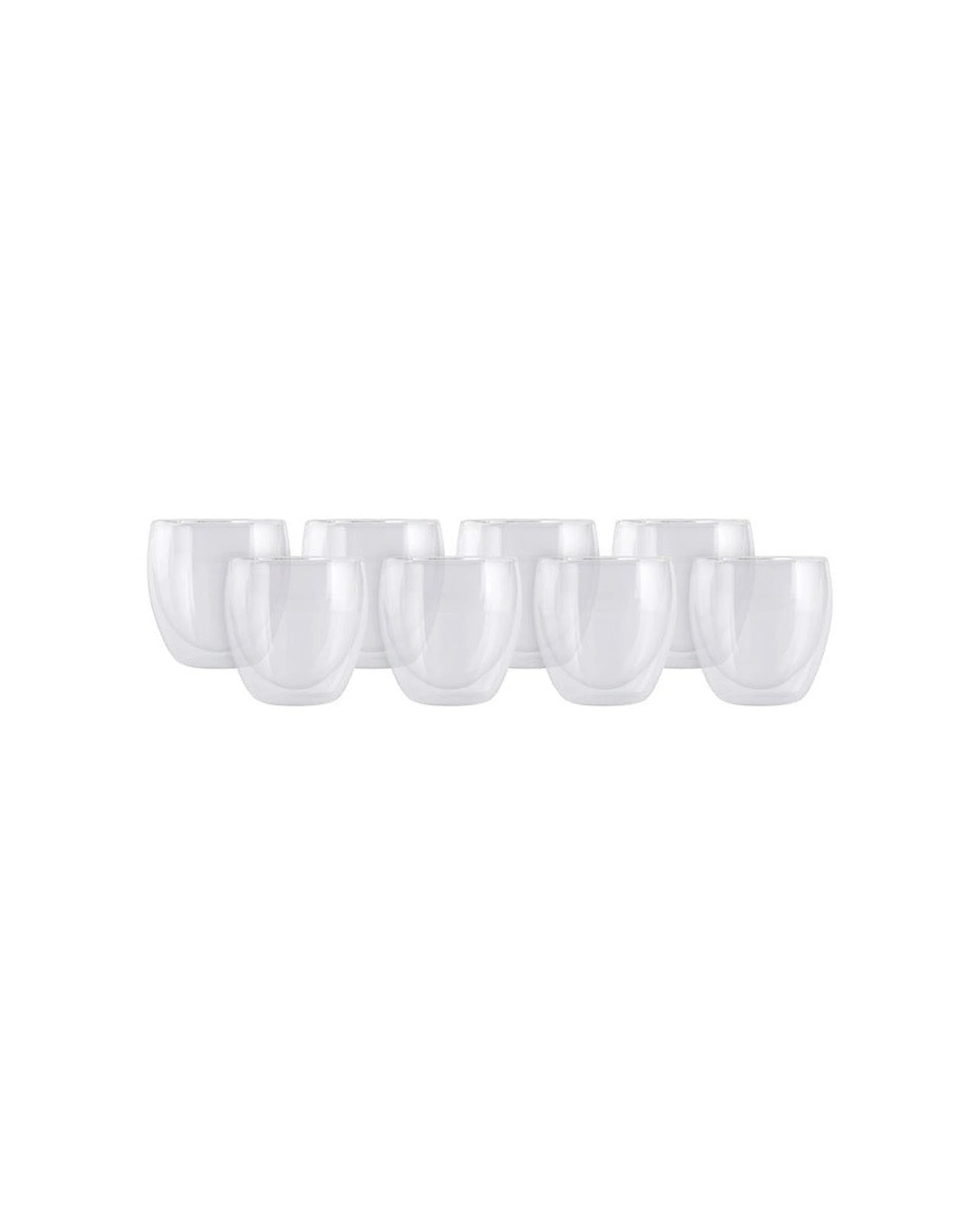 1 Maxwell & Williams 8pc Blend Double Wall Glass Cups 250ml Drinkware Set
 - Plain, 1 of 4