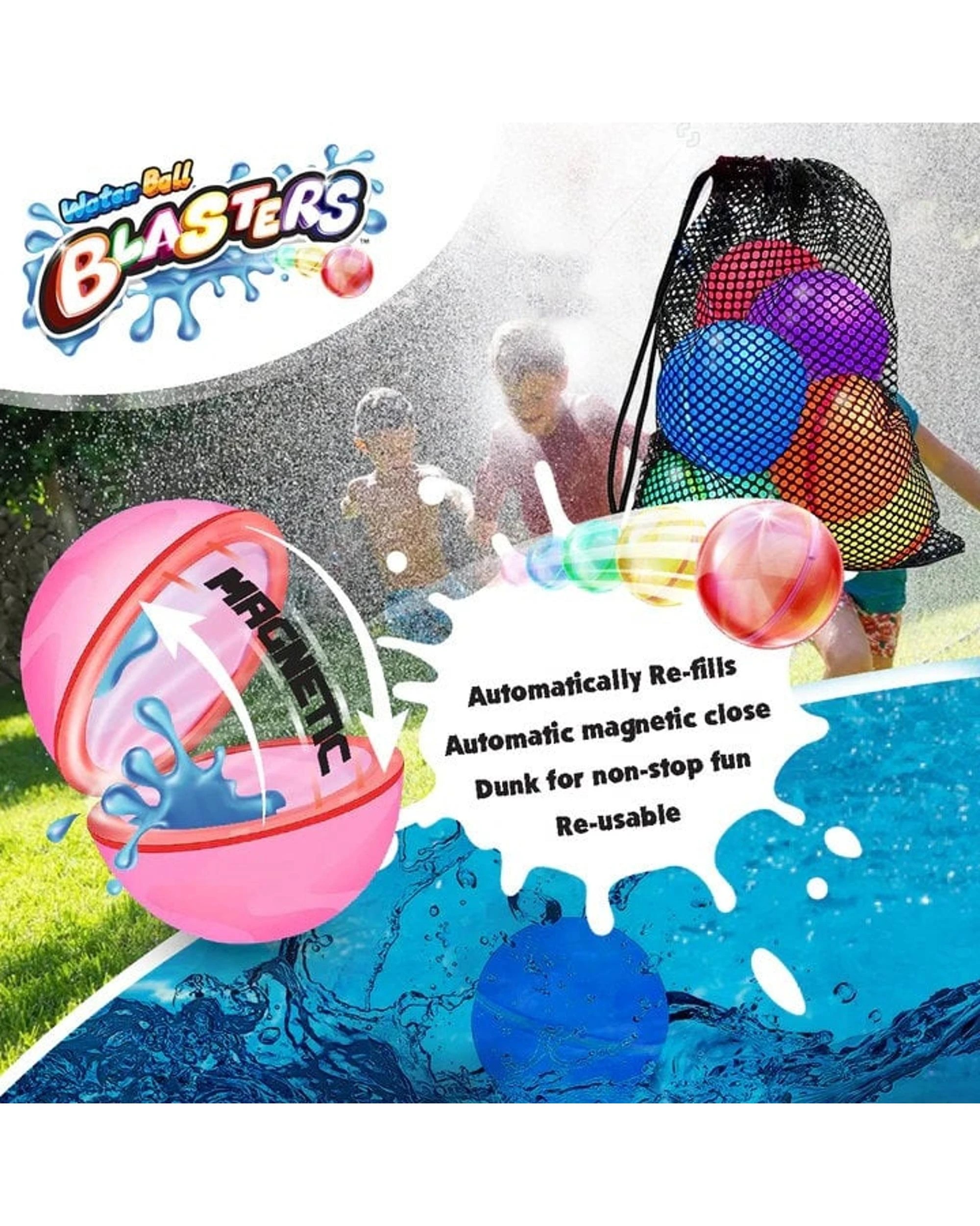 5 Kazaang Water Ball Blasters 12 Pack, 5 of 6