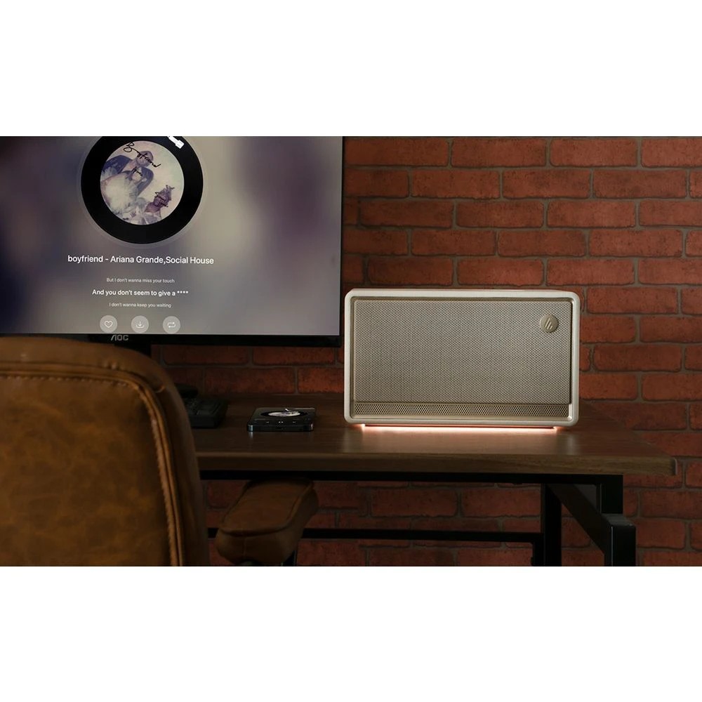 8 EDIFIER ES300 Tabletop Wireless Speaker White, 8 of 8